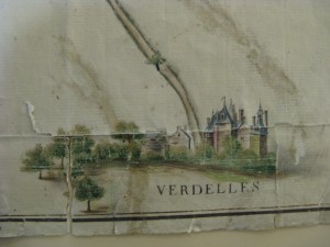 Plan des Landes d’Asnières, 18e siècle, Médiathèque Louis Aragon, Le Mans